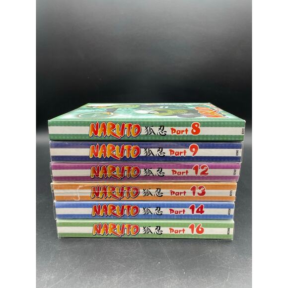 Naruto Anime Series DVD 18-Disc Set Parts 8, 9, 12, 13, 14 & 16 Japanese Edition - Picture 2 of 14